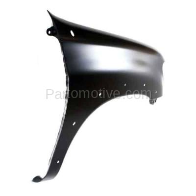 Aftermarket Replacement - FDR-1787RC CAPA 2000-2006 Toyota Tundra Pickup Truck (excluding Double Crew Cab) Front Fender (with Flare Holes) Primed Steel Right Passenger Side - Image 3