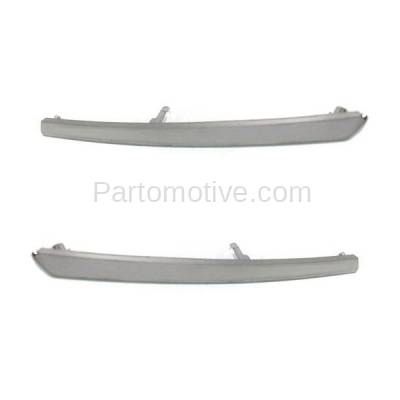 Aftermarket Replacement - GRT-1084L & GRT-1084R 13 14 15 Accord Sedan Front Lower Grille Trim Grill Molding Left Right SET PAIR - Image 2