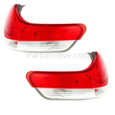 Aftermarket Auto Parts - TLT-1630LC & TLT-1630RC CAPA 11-13 Sienna Taillight Taillamp Brake Outer Light Lamp Left Right Set PAIR - Image 2