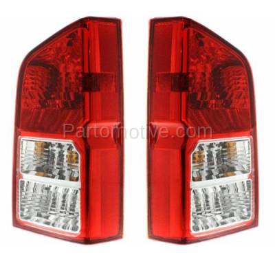 Aftermarket Auto Parts - TLT-1207LC & TLT-1207RC CAPA 05-12 Pathfinder Taillight Taillamp Brake Light Outer Lamp Right & Left Set - Image 2