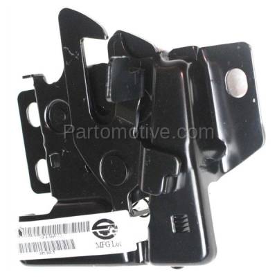 Aftermarket Replacement - HDL-1035 96-98 Civic 1.6L 4-Cyl Front Hood Latch Lock Bracket Steel HO1234102 74120S04505 - Image 2