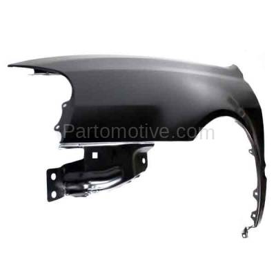 Aftermarket Replacement - FDR-1759LC & FDR-1759RC CAPA 2001-2003 Acura TL (Base & Type-S) (3.2 Liter V6) Front Fender Quarter Panel (with Molding Holes) Primed SET PAIR Left & Right Side - Image 2