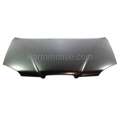 Aftermarket Replacement - HDD-1652C CAPA 2004-2005 Suzuki Forenza (EX, LX, S) Sedan & Wagon 4-Door (2.0 Liter Engine) Front Hood Panel Assembly Primed Steel - Image 1
