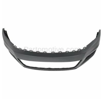 Aftermarket Replacement - BUC-4088F 2012-2016 Volkswagen Tiguan 2.0L (S, SE, SEL) Front Bumper Cover Assembly (without Park Aid Sensor & Headlamp Washer Holes - Image 3