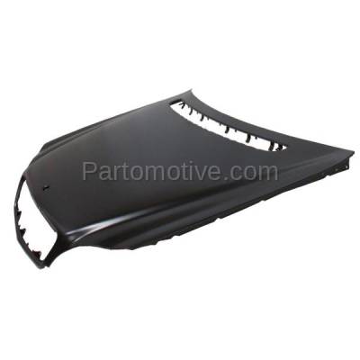 Aftermarket Replacement - HDD-1500 2001-2002 Mercedes-Benz S-Class S430/S500/S55 AMG/S600 (Base & Guard) (220 Chassis) Front Hood Panel Assembly Primed Steel - Image 2