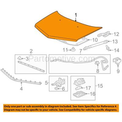 Aftermarket Replacement - HDD-1013 2007-2013 Acura MDX 3.7L Front Hood Panel Assembly Primed Steel - Image 3