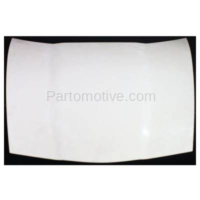 Aftermarket Replacement - HDD-1281 2005-2013 Chevy Corvette (Base, Grand Sport, Z06) V8 (Coupe & Convertible 2-Door) Front Hood Panel Assembly Primed Fiberglass - Image 1