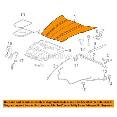 Aftermarket Replacement - HDD-1281 2005-2013 Chevy Corvette (Base, Grand Sport, Z06) V8 (Coupe & Convertible 2-Door) Front Hood Panel Assembly Primed Fiberglass - Image 3