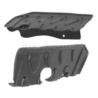 Aftermarket Replacement - ESS-1295L & ESS-1295R Engine Splash Shield Under Cover Guard For 06-11 Accent Right Left Side SET PAIR - Image 3