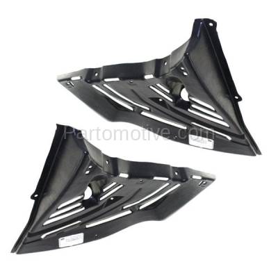 Aftermarket Replacement - ESS-1057L & ESS-1057R 02-08 7-Series Lower Engine Splash Shield Under Cover Left & Right Side PAIR SET - Image 3