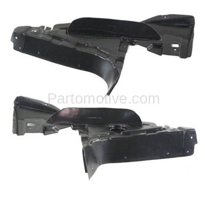 Aftermarket Replacement - ESS-1059L & ESS-1059R 07-10 3-Series Convertible Engine Splash Shield Under Cover Left Right SET PAIR - Image 1