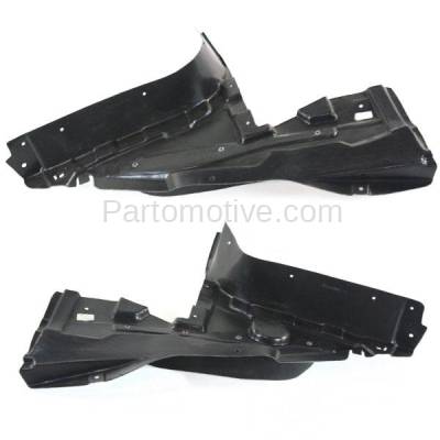 Aftermarket Replacement - ESS-1059L & ESS-1059R 07-10 3-Series Convertible Engine Splash Shield Under Cover Left Right SET PAIR - Image 2