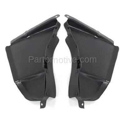 Aftermarket Replacement - ESS-1085L & ESS-1085R 04-10 5-Series wo-M-Package Engine Splash Shield Under Cover Left Right SET PAIR - Image 2