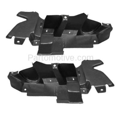 Aftermarket Replacement - ESS-1205L & ESS-1205R 04-08 Malibu Front Outer Engine Splash Shield Under Cover Left & Right SET PAIR - Image 1