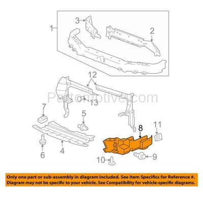 Aftermarket Replacement - ESS-1205L & ESS-1205R 04-08 Malibu Front Outer Engine Splash Shield Under Cover Left & Right SET PAIR - Image 3