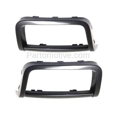 Aftermarket Replacement - GRT-1058L & GRT-1058R 08-09 Chevy Equinox Front Lower Grille Trim Grill Molding Left & Right SET PAIR - Image 2