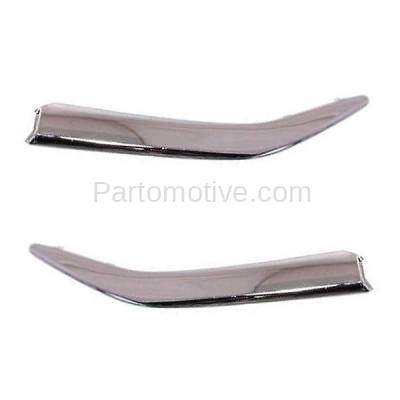 Aftermarket Replacement - GRT-1086L & GRT-1086R 11-12 Accord Coupe Front Lower Grille Trim Grill Molding Left & Right SET PAIR - Image 2