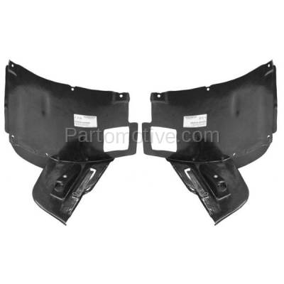 Aftermarket Replacement - ESS-1084L & ESS-1084R 01-03 5-Series Lower Engine Splash Shield Under Cover Left & Right Side PAIR SET - Image 2