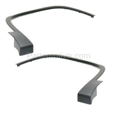 Aftermarket Replacement - FDF-1065L & FDF-1065R 12-16 Tiguan Front Fender Flare Wheel Opening Molding Trim Left & Right SET PAIR - Image 2