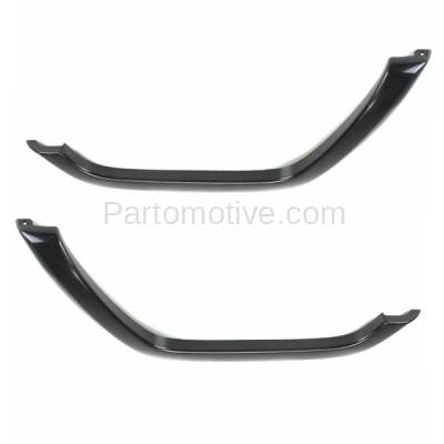 Aftermarket Replacement - FDF-1027L & FDF-1027R 1997-2001 Jeep Cherokee (with Country Package) Rear Fender Flare Wheel Opening Molding Trim Black Plastic SET PAIR Left & Right Side - Image 3