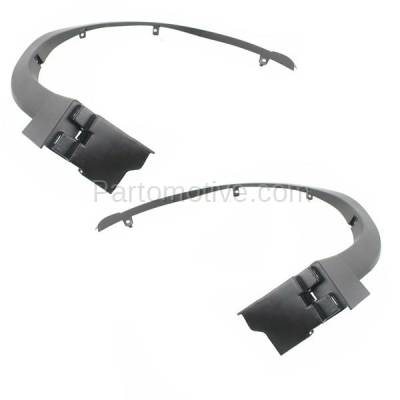Aftermarket Replacement - FDF-1051L & FDF-1051R 13-16 CX5 Front Fender Flare Wheel Opening Molding Trim Left Right Side PAIR SET - Image 2