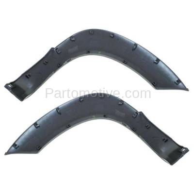 Aftermarket Replacement - FDF-1048L & FDF-1048R Front Fender Flare Wheel Opening Molding Fits 05-09 Tucson Left & Right SET PAIR - Image 3