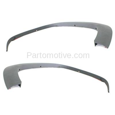 Aftermarket Replacement - FDF-1043L & FDF-1043R 04-12 Colorado Front Fender Flare Wheel Opening Molding Trim Left Right SET PAIR - Image 2