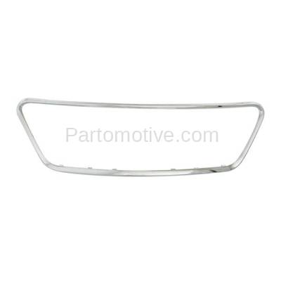 Aftermarket Replacement - GRT-1145 05-06 CRV Front Grille Trim Grill Surround Molding Chrome HO1210119 71128S9A003 - Image 1