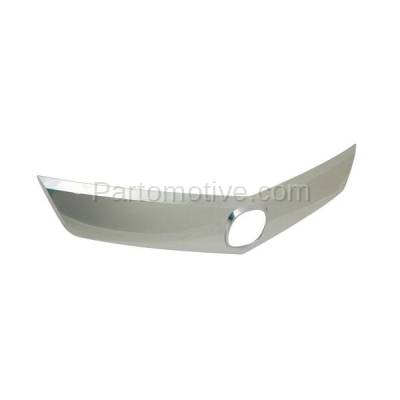 Aftermarket Replacement - GRT-1008 10-12 RDX Front Grille Trim Grill Molding Satin Nickel AC1210120 71122STKA02ZB - Image 2