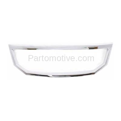 Aftermarket Replacement - GRT-1079 08-10 Odyssey Van Front Grille Trim Grill Surround Molding HO1202105 71122SHJA02 - Image 1