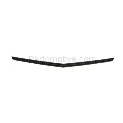 Aftermarket Replacement - GRT-1053 10-13 Chevy Camaro SS Front Upper Grille Trim Grill Molding GM1217116 92242525 - Image 1