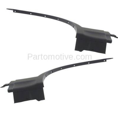 Aftermarket Replacement - FDF-1006L & FDF-1006R 2007-2010 BMW X3 (Models without Aero Kit) Front Fender Flare Wheel Opening Molding Textured Black Plastic SET PAIR Left & Right Side - Image 2