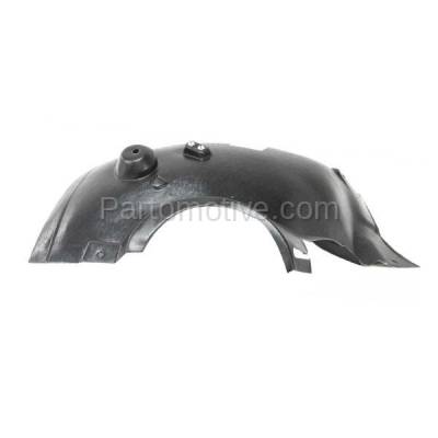 Aftermarket Replacement - IFD-1758L 2003-2009 Mercedes-Benz CLK-Class (Convertible & Coupe) Front (Front Upper Section) Splash Shield Inner Fender Liner Wheelhouse Panel Plastic Left Driver Side - Image 2