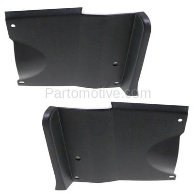 Aftermarket Replacement - ABS-1346FL & ABS-1346FR Front Bumper Face Bar Impact Absorber Fits 02-04 Xterra Left Right Side SET PAIR - Image 1