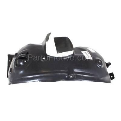 Aftermarket Replacement - IFD-1798L 2009-2015 Mini Cooper (Convertible, Coupe, Wagon) Front Splash Shield Inner Fender Liner Wheelhouse Panel Plastic Left Driver Side - Image 1