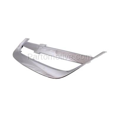 Aftermarket Replacement - GRT-1057C CAPA For 05-10 Chevy Cobalt 2.2 Front Grille Trim Grill Molding Chrome 15247433 - Image 2