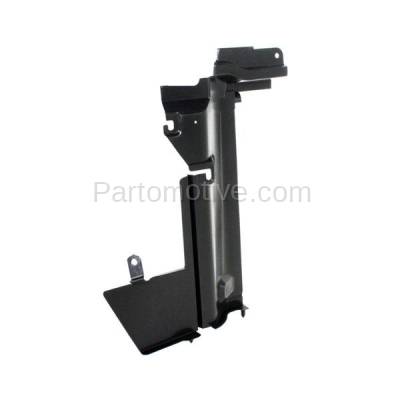 Aftermarket Replacement - RSP-1647R 2007-2012 Nissan Versa (1.6, 1.6 Base, 1.8 S, 1.8 SL, S, SL) Radiator Support Side Air Duct Primed Made of Steel Right Passenger Side - Image 2