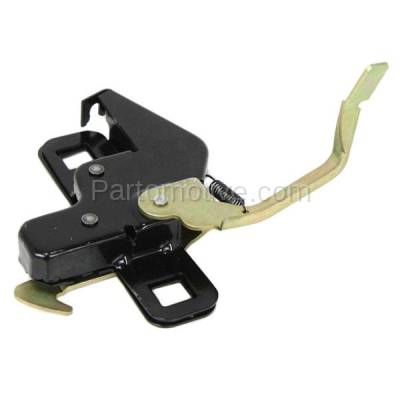 Aftermarket Replacement - HDL-1004 87-97 F-Series Pickup Truck Front Hood Latch Lock Bracket FO1234101 F2TZ16700A - Image 2