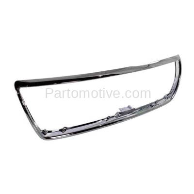 Aftermarket Replacement - GRT-1180 01-03 LS430 Front Grille Trim Grill Molding Surround Chrome LX1202102 5311150040 - Image 2