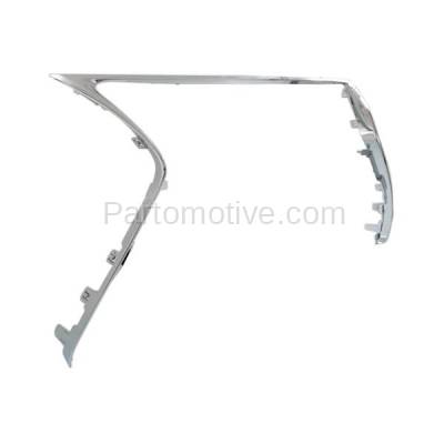 Aftermarket Replacement - GRT-1185 2014-2016 Lexus IS200t IS250 IS300 IS350 (without F Sport Package) Front Grille Trim Grill Molding Garnish Center Chrome Made of Plastic - Image 2
