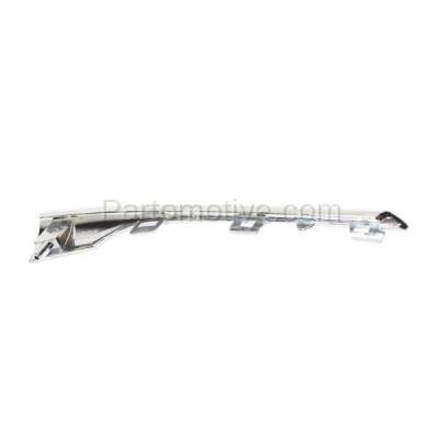 Aftermarket Replacement - GRT-1156R Front Upper Grille Trim Grill Molding Fits 10 Elantra Passenger Side HY1213100 - Image 2
