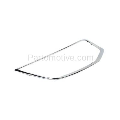 Aftermarket Replacement - GRT-1011 13-15 ILX Front Grille Trim Grill Surround Molding Chrome AC1202105 71122TX6A11 - Image 2