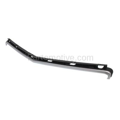 Aftermarket Replacement - GRT-1206 08-15 C-Class Front Upper Grille Trim Hood Molding Chrome MB1235100 2048800983 - Image 2