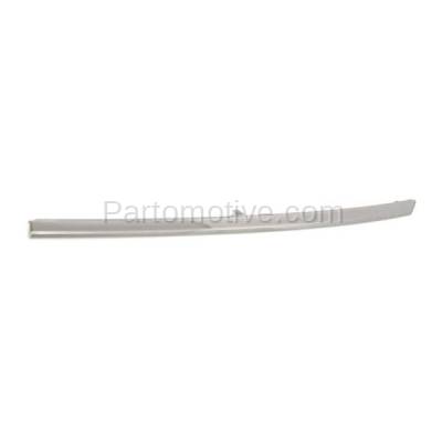 Aftermarket Replacement - GRT-1104L 13 14 15 Accord Sedan Front Upper Grille Trim Grill Molding Left Side HO1212109 - Image 1