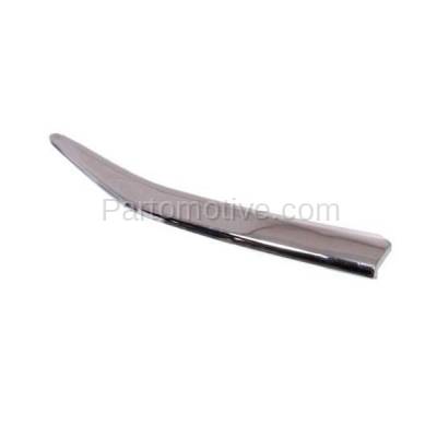Aftermarket Replacement - GRT-1097R 11-12 Accord Front Grille Trim Grill Molding Chrome RH Passenger Side HO1213106 - Image 2