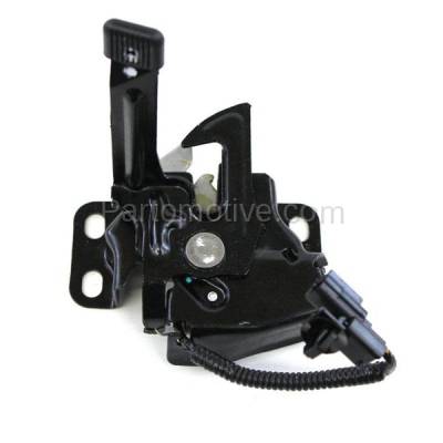 Aftermarket Replacement - HDL-1045 06-11 Civic Front Hood Latch Lock Bracket w/ Alarm System HO1234121 74120SNAA21 - Image 2