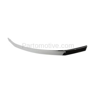 Aftermarket Replacement - GRT-1103 10 11 12 Accord Crosstour Front Upper Grille Trim Grill Molding Primed HO1217106 - Image 1