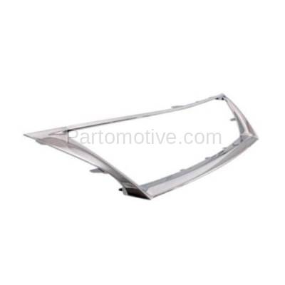 Aftermarket Replacement - GRT-1187 09-10 IS250/IS350 Front Grille Trim Grill Molding Surround LX1210105 5311153190 - Image 2