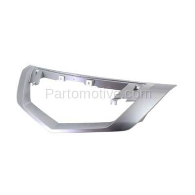 Aftermarket Replacement - GRT-1017 09 10 11 TL Front Grille Outer Shell Trim Molding Satin AC1210114 75140TK4A01ZB - Image 2