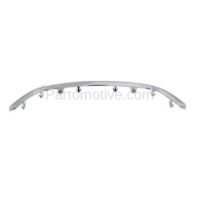Aftermarket Replacement - GRT-1253 01-02 Corolla Front Bumper Cover Grille Trim Grill Molding TO1044101 5271112280 - Image 1